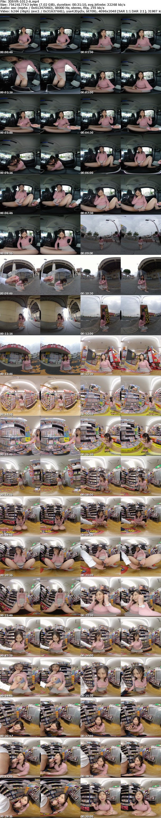 (VR) 3DSVR-1012 エロマン的ハメ撮りVR 明るい顔して精飲マゾビッチ 美島由紀さん（23）