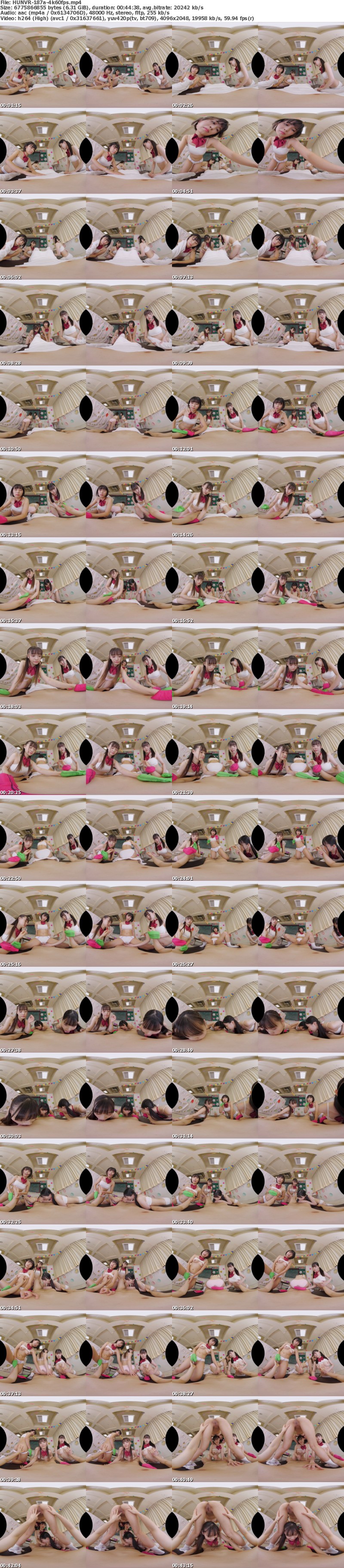 [VR] HUNVR-187 【VR】生物部の文化祭の模擬店は…『裏オプ有りの女子○生式アカスリ』。私立のお嬢様○校の文化祭。毎年密かに人気の模擬店『アカスリ』。超可愛い女子がブラパン姿で全身を使い文化祭に訪れたお客様に献身的大サービス！
